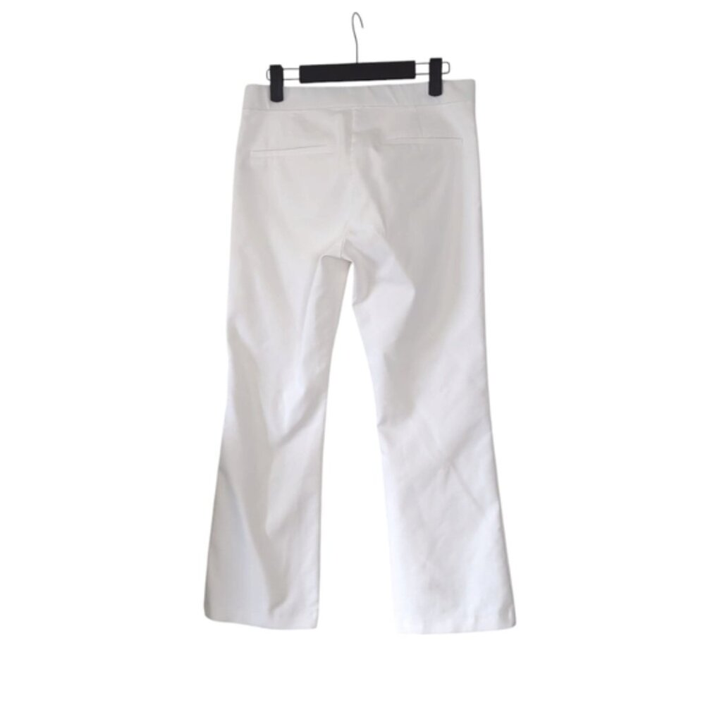 Zara Coastal Beach Pocket Cropped Flare Spring Pants M - Picture 3 of 9